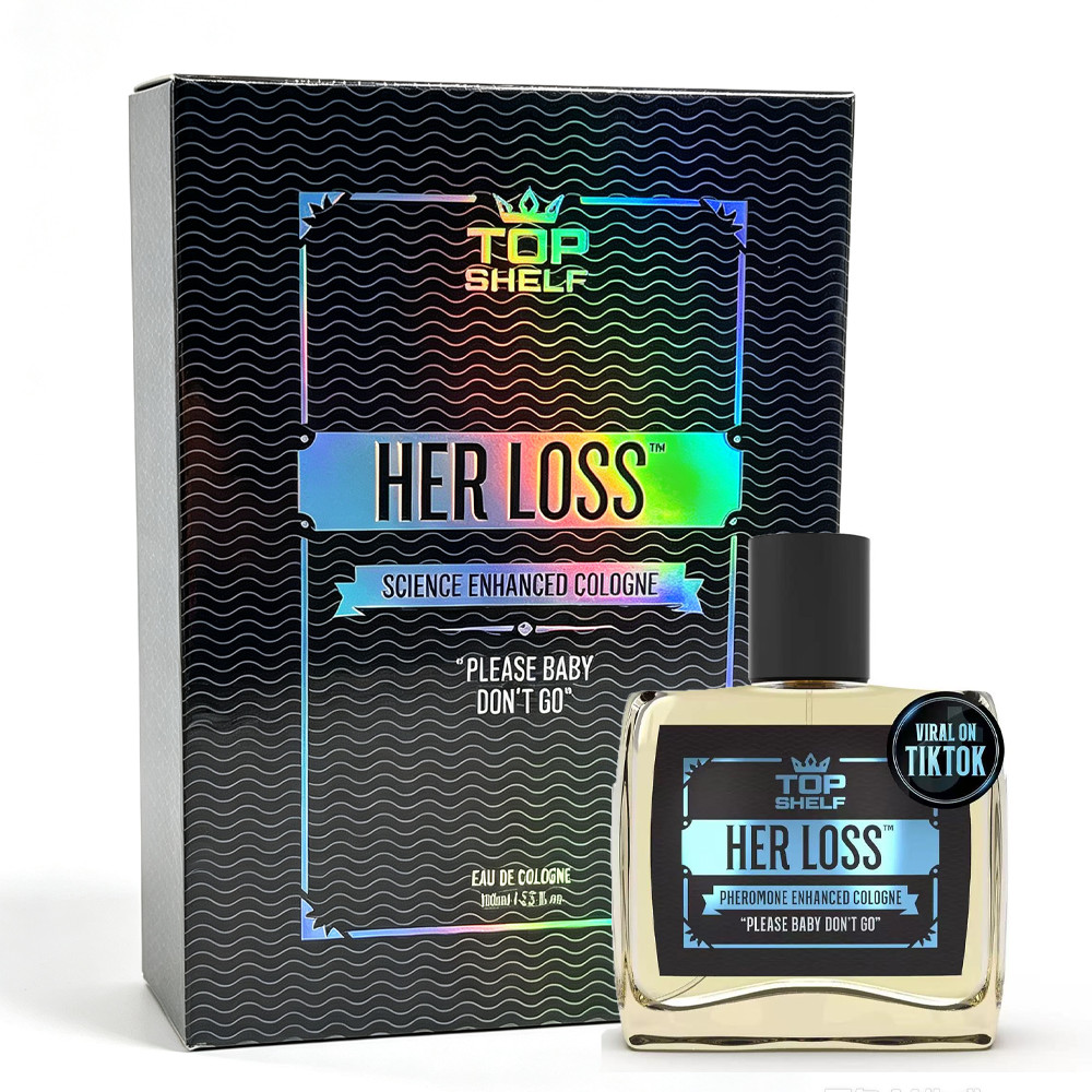 Top Shelf Her Loss Eau de Cologne Spray 100 ml (3.3 fl oz) Regular Size - SEALED