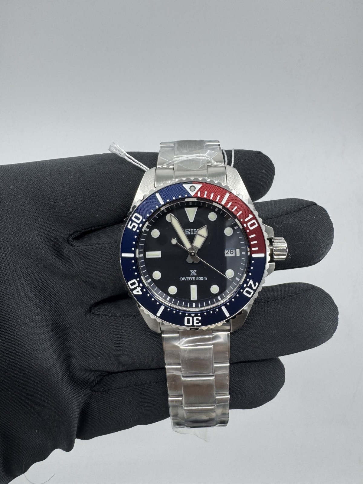 Seiko Prospex Sea 41 MM SS Solar Diver Blue Dial Diver's Watch SNE595P1