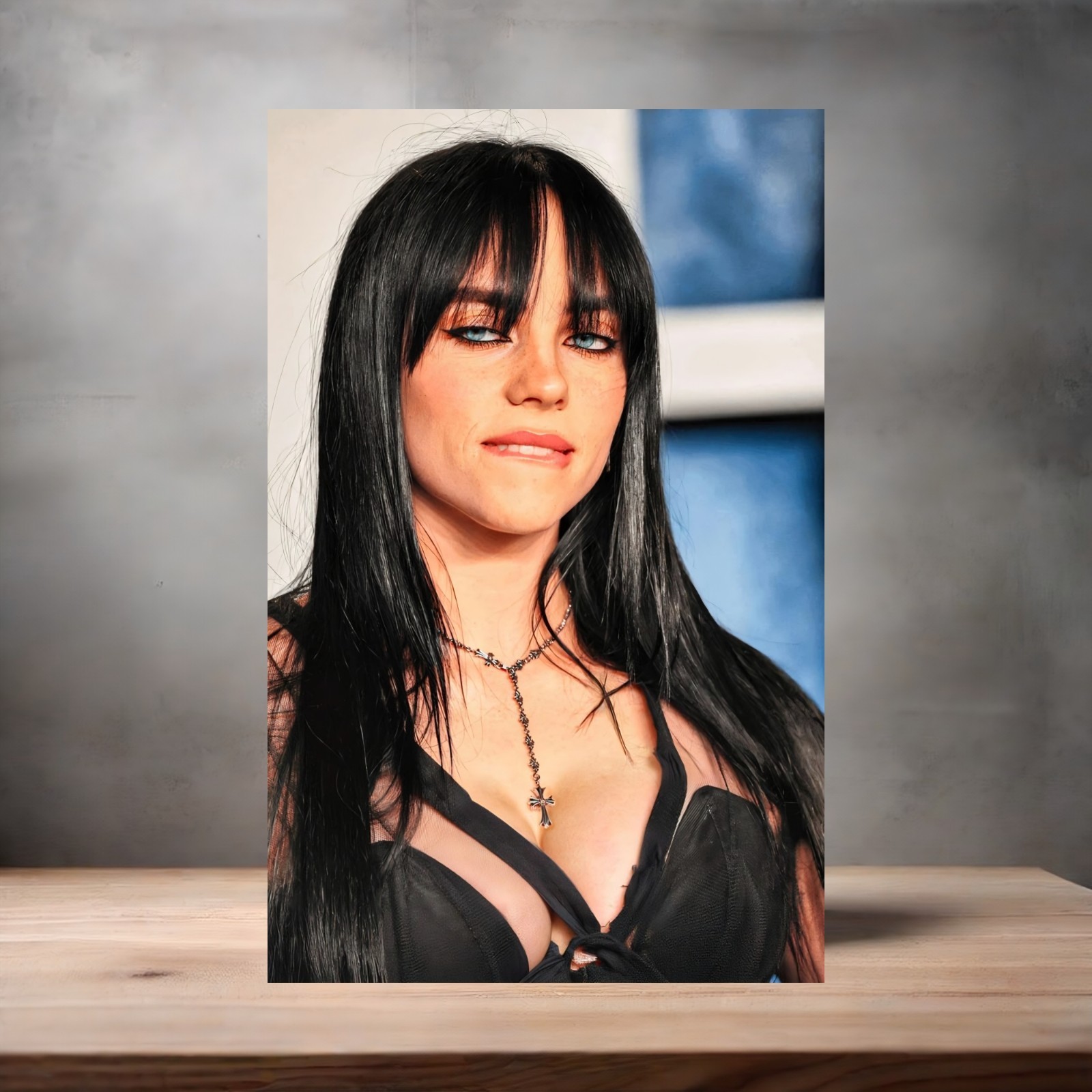 Billie Eilish posters, matte and glossy. Sexy, mature posters x 24 options.