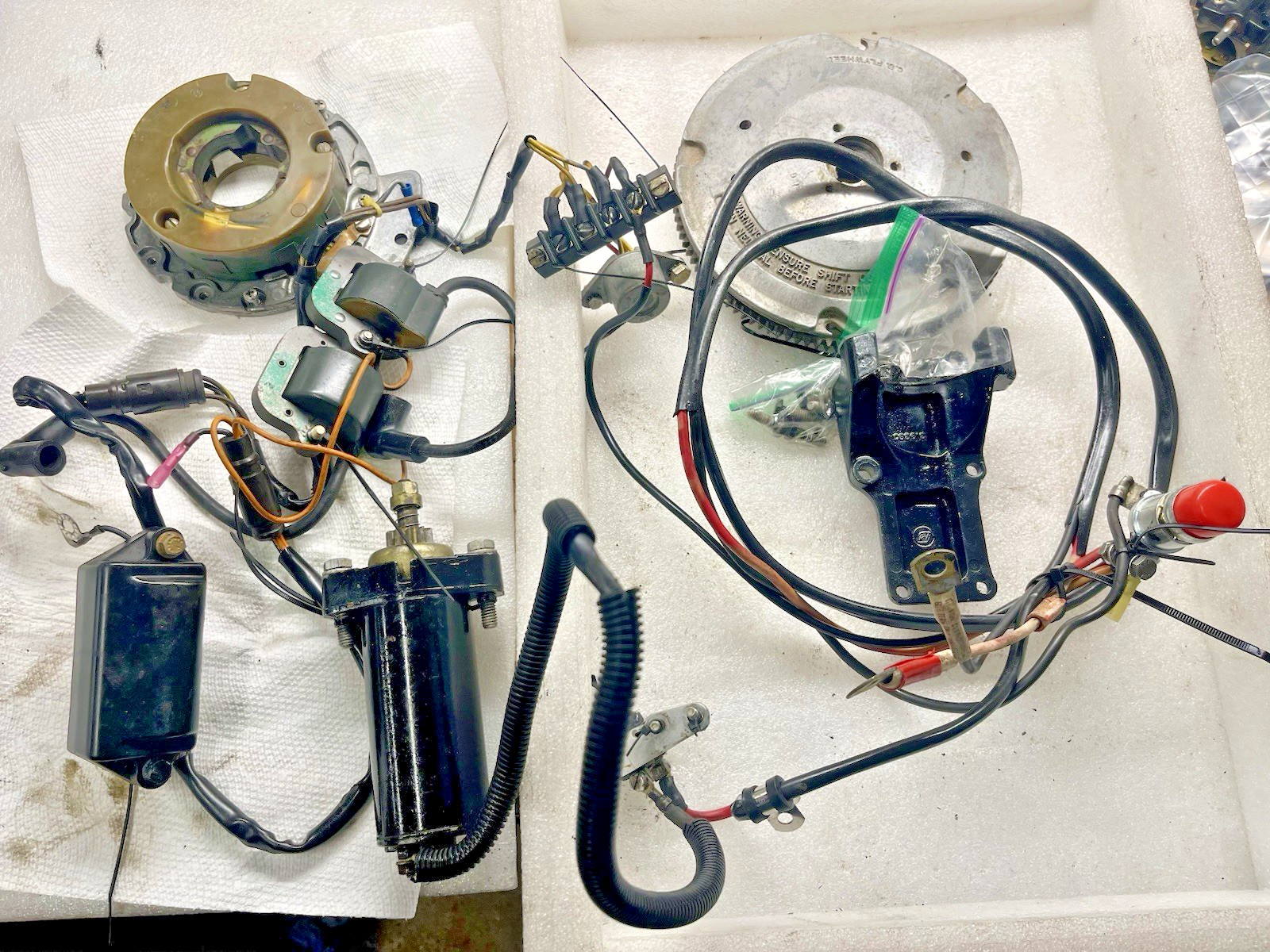 Evinrude 9.9 15 HP Electric Start Kit 1977-1992 Complete w/coils/powerpack, More