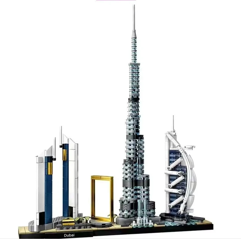 ARCHITECTURE: Dubai Skyline (740 Pieces) NO BOX