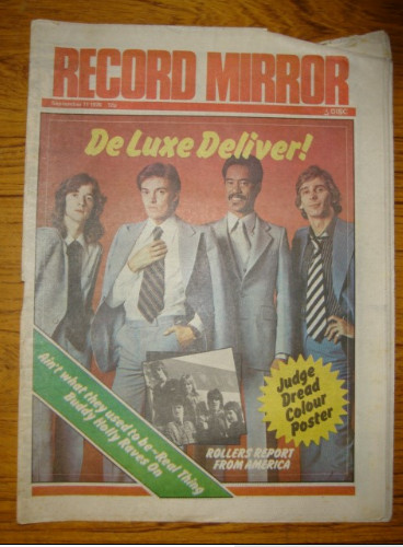 RECORD MIRROR 1976 SEP 11 JUDGE DREDD ABBA DAVID ESSEX
