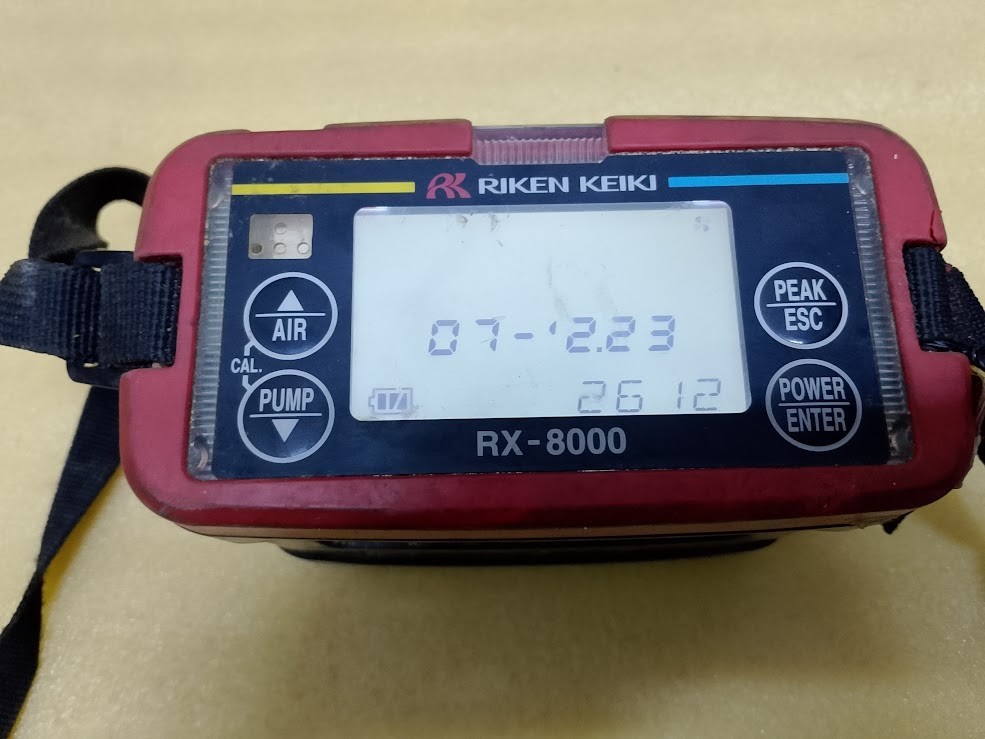 Riken Keiki RX-8000 HC/O2-L Marine Portable Multi Gas BUL-8000 (R1) Tested
