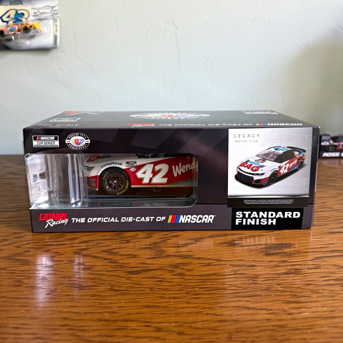 Lionel Racing 1:24 Noah Gragson #42 Wendy's 2023 Chevy Camaro ZL1 Std Finish Lionel Racing 1:24 Noah Gragson #42 Wendy's 2023 Chevy Camaro ZL1 Std Finish