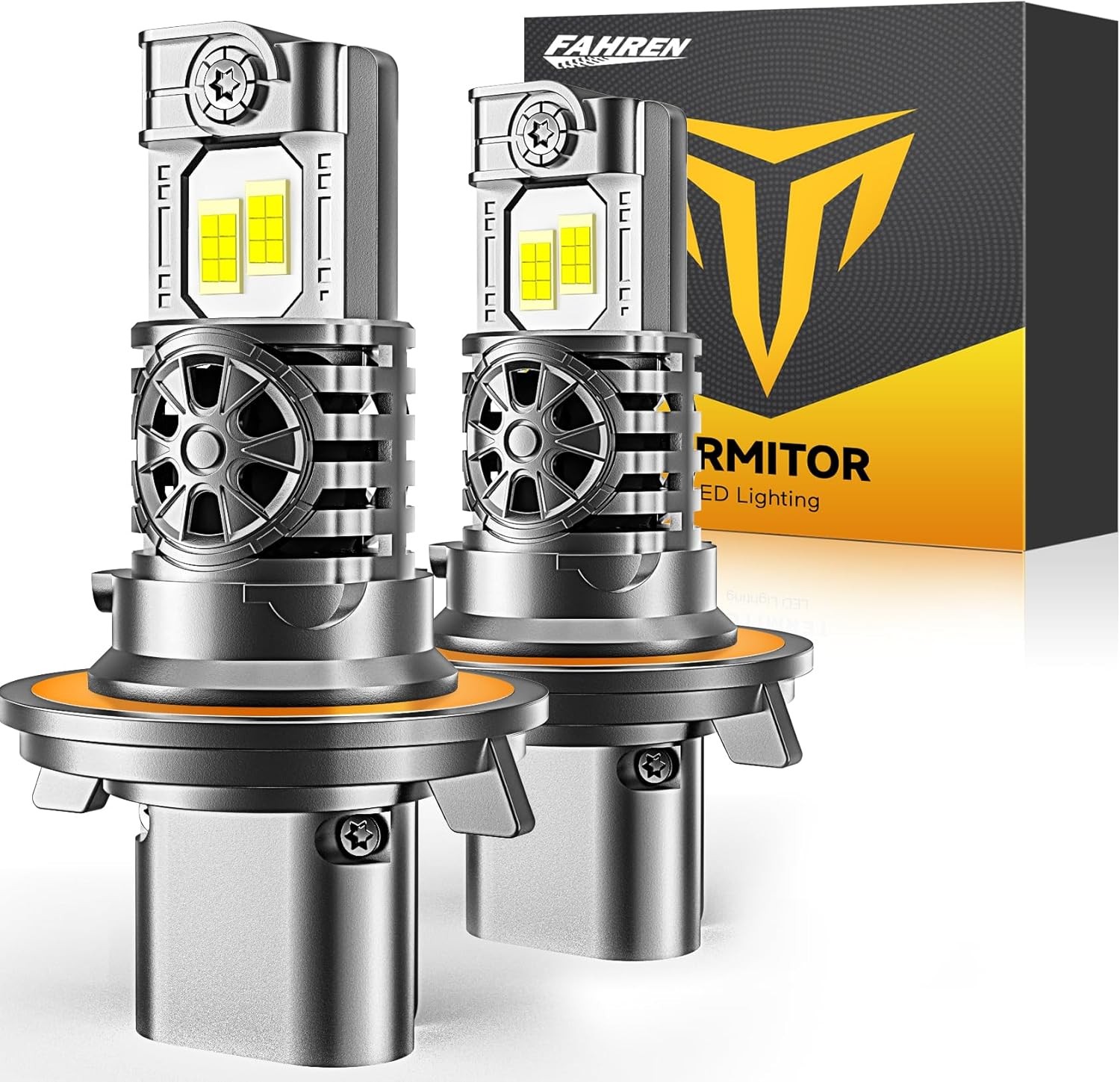 TERMITOR 9008/H13 LED Headlight Kit Bulb Super Bright 350000LM 2X High/Low Beam