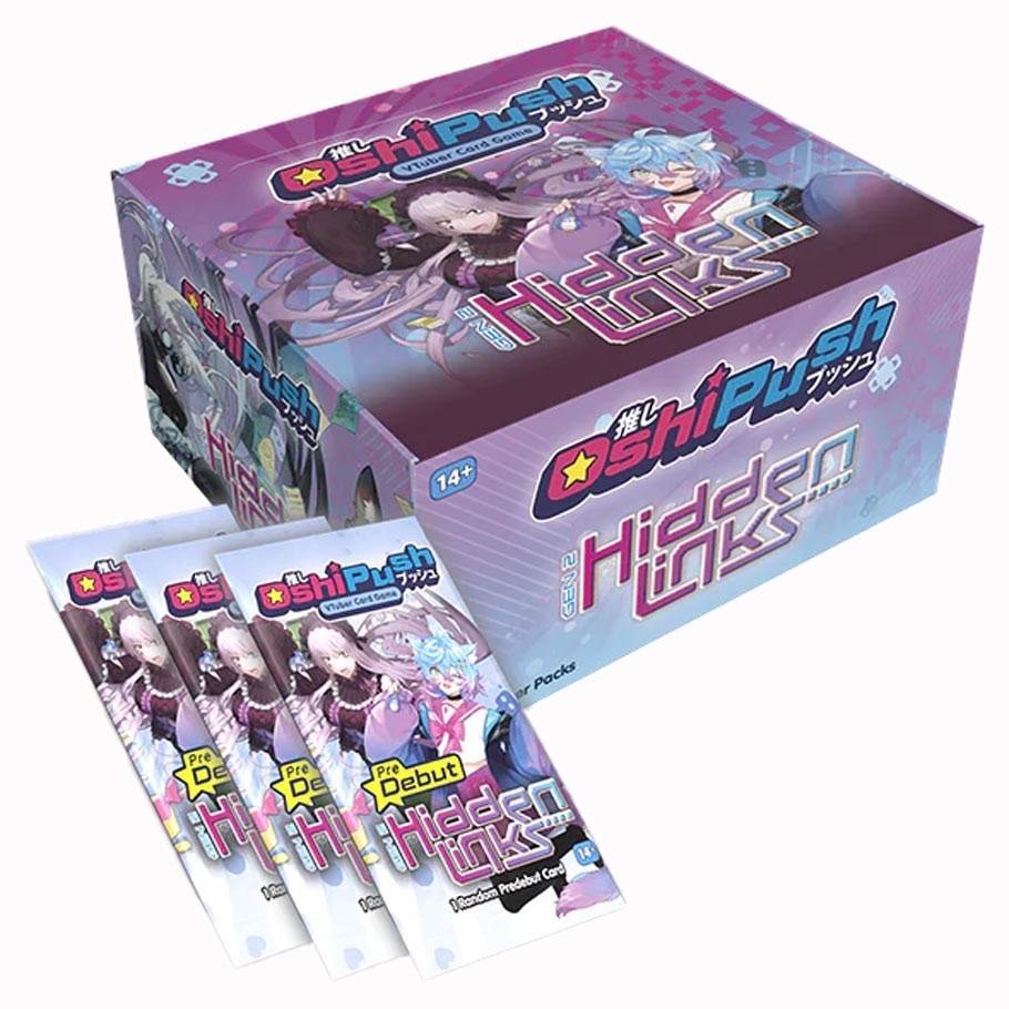 Oshi Push: Hidden Links Booster Box NEW SEALED