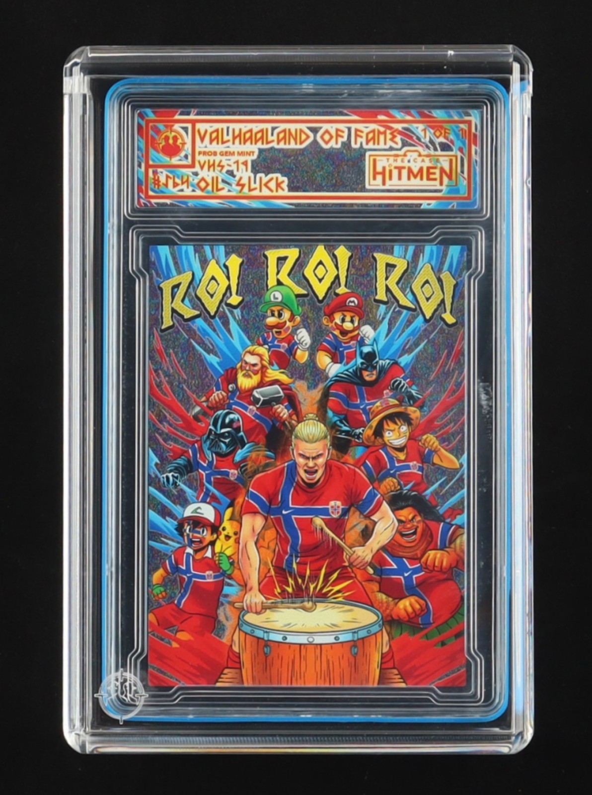 Erling Haaland - Valhaaland of Fame - Oil Slick - 2026 The Case Hitmen #564 1/1 Erling Haaland - Valhaaland of Fame - Oil Slick - 2026 The Case Hitmen #564 1/1