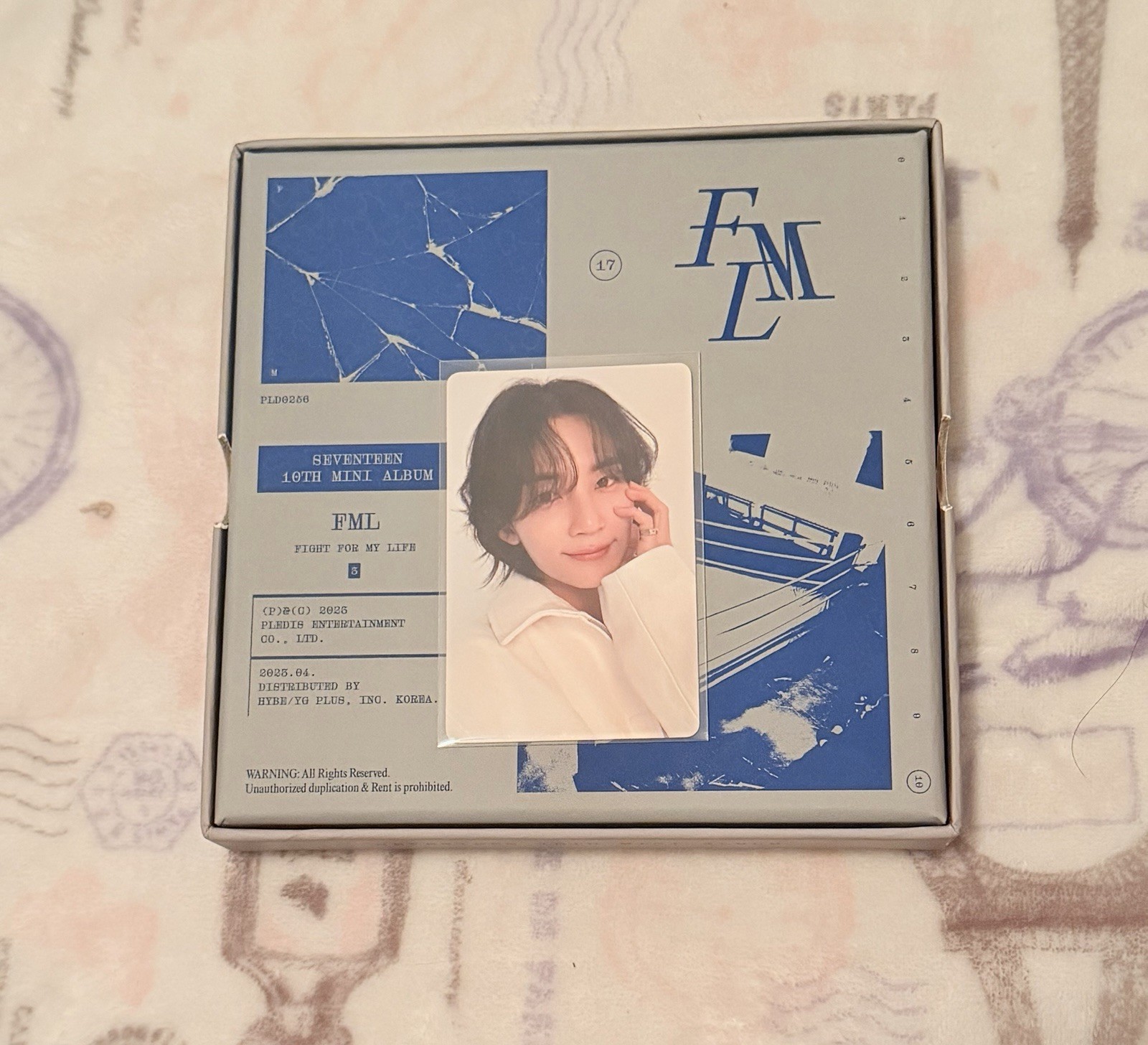 Rare SEVENTEEN Jeonghan ALWAYS YOURS Photocard Version C And FML Album