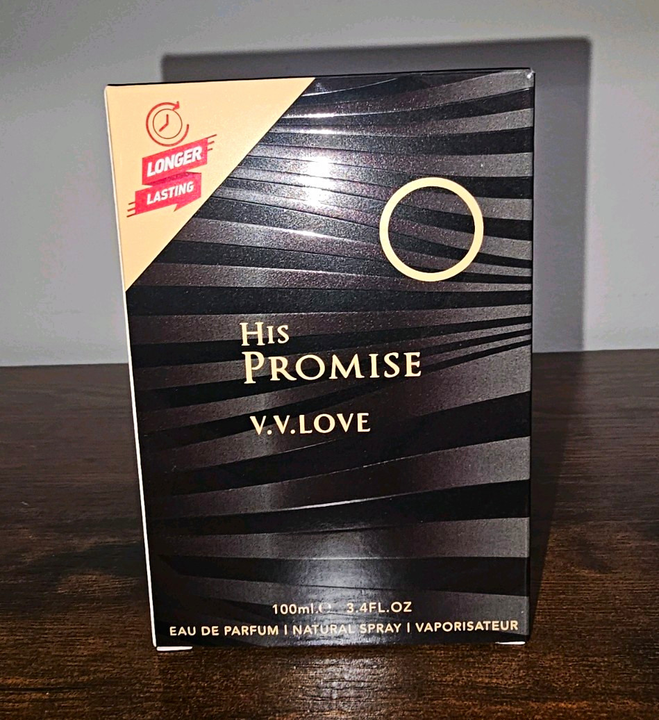 V.V.LOVE His Promise Eau de Parfum Spray 3.4 fl oz Regular Size Longer Lasting V.V.LOVE His Promise Eau de Parfum Spray 3.4 fl oz Regular Size Longer Lasting