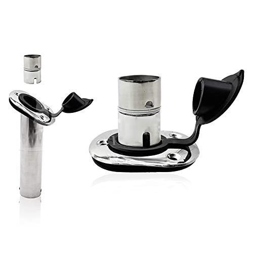 Marine City Swivel Rod Holder 316 Stainless Steel for Fishing Yacht (1 Pcs)
