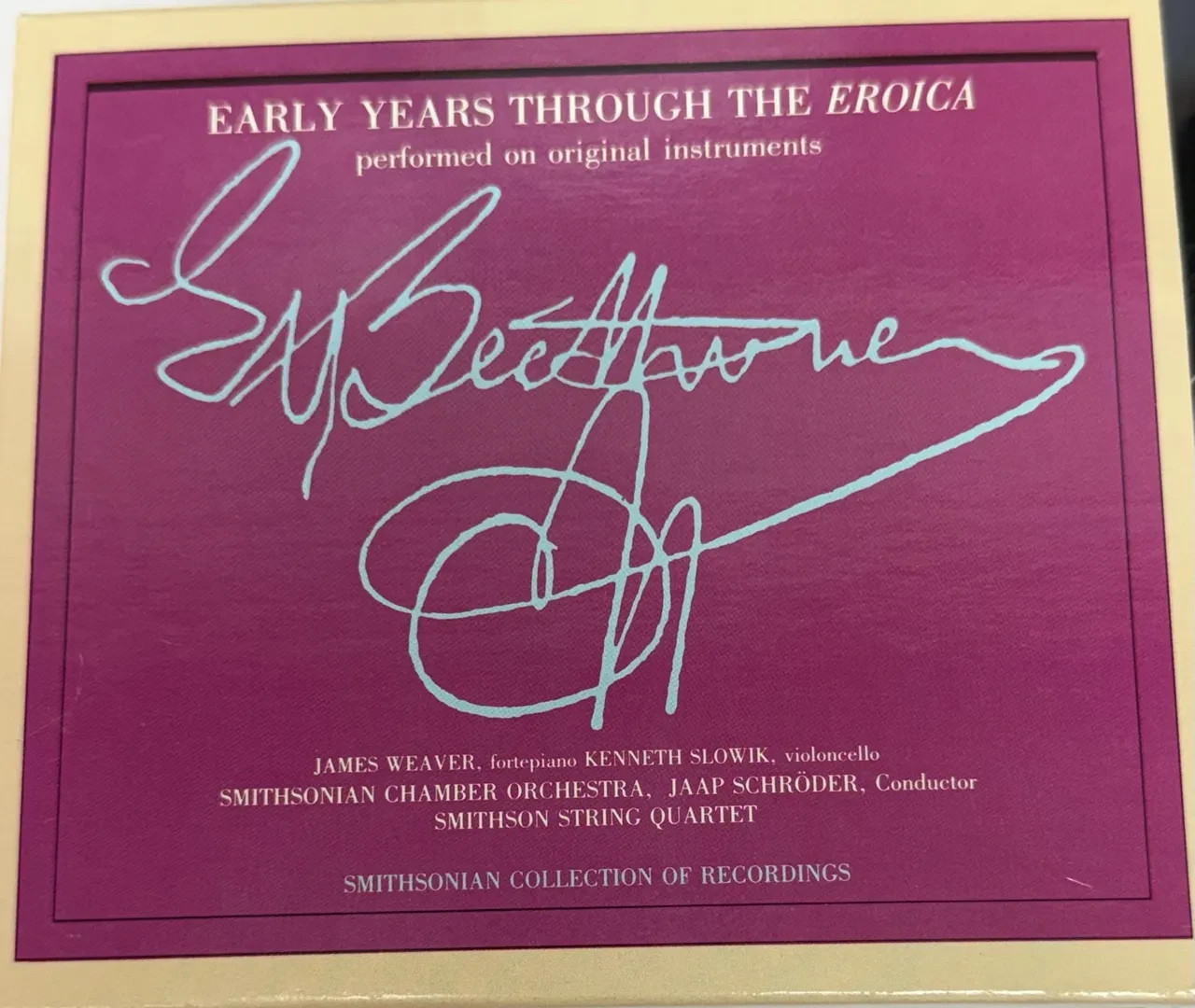 Beethoven: Early Years Through The Eroica (1988, Smithsonian ND 0320) 6CDs MINT Beethoven: Early Years Through The Eroica (1988, Smithsonian ND 0320) 6CDs MINT