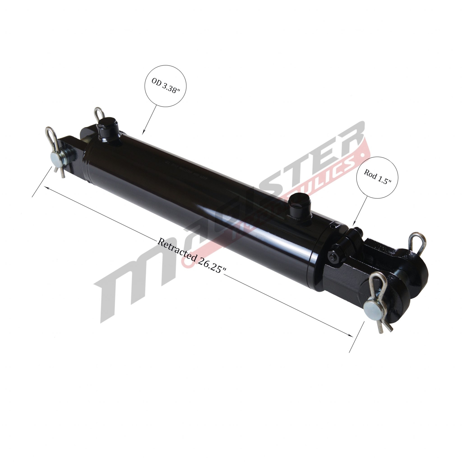 Hydraulic Cylinder Welded Double Acting 3\