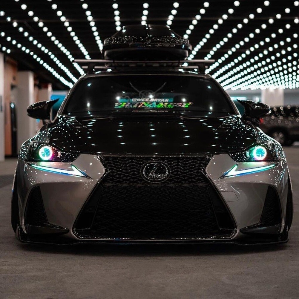 LED RGB Headlights For Lexus IS350 IS300 IS200t 2017-2020 Daytime Running Light