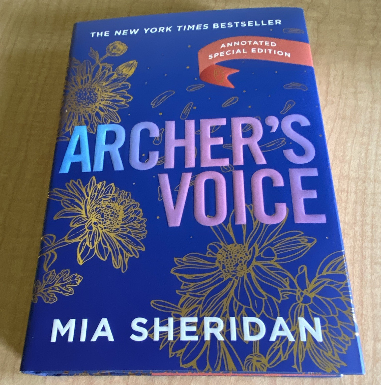Archer\'s Voice (Special Edition, Annotated) by Mia Sheridan, Forever Romance HC Archer\'s Voice (Special Edition, Annotated) by Mia Sheridan, Forever Romance HC