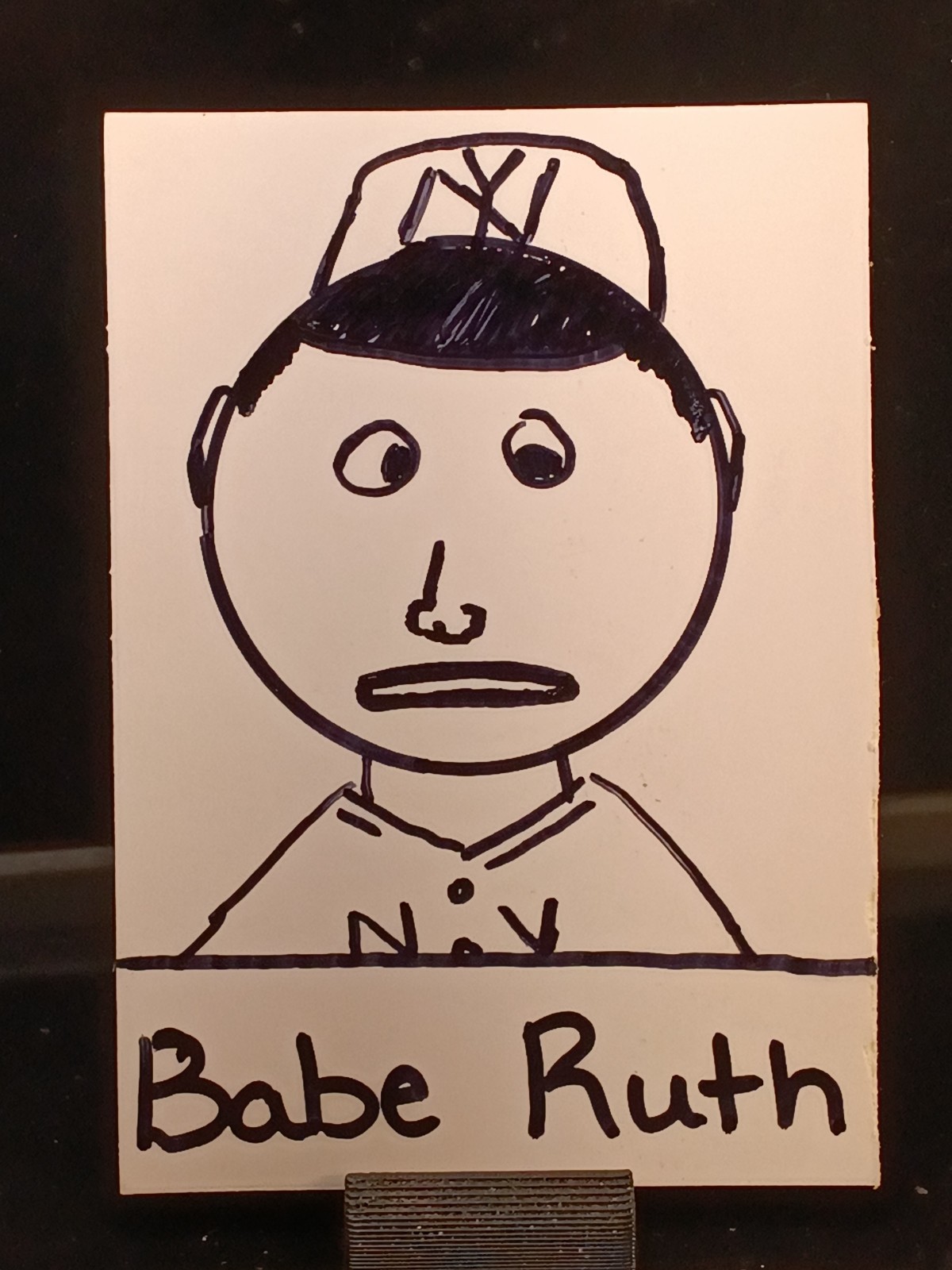 2026 Collector_and_gamer Custom 1/1 Babe Ruth New York Yankees 