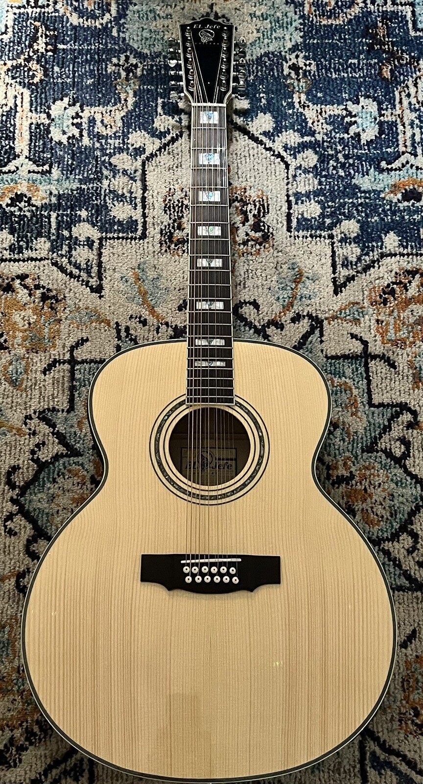 EL Jefe Guitars “The Chief” 12 string A/E Guitar