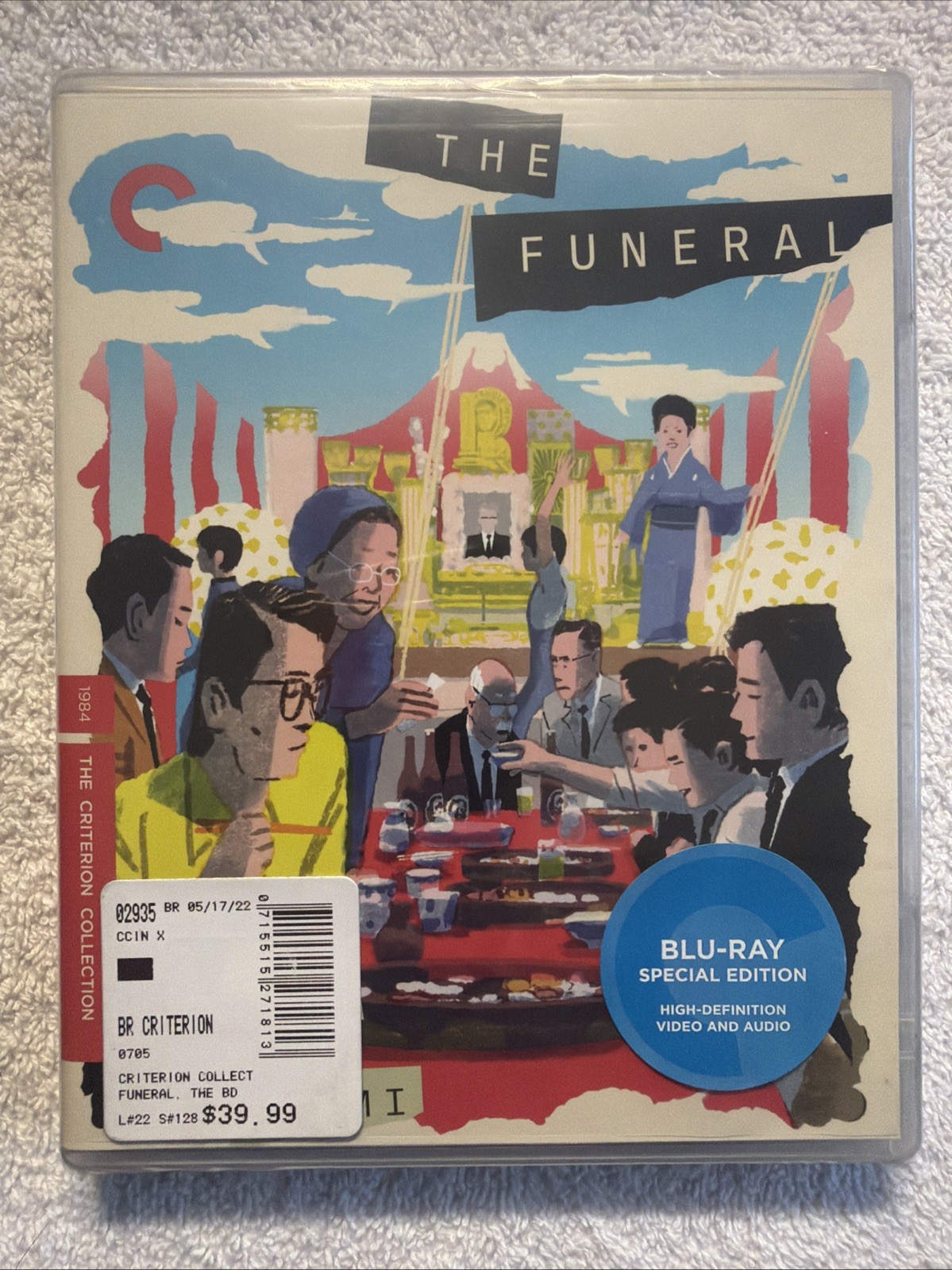 The Funeral Criterion Collection Blu-ray The Funeral Criterion Collection Blu-ray