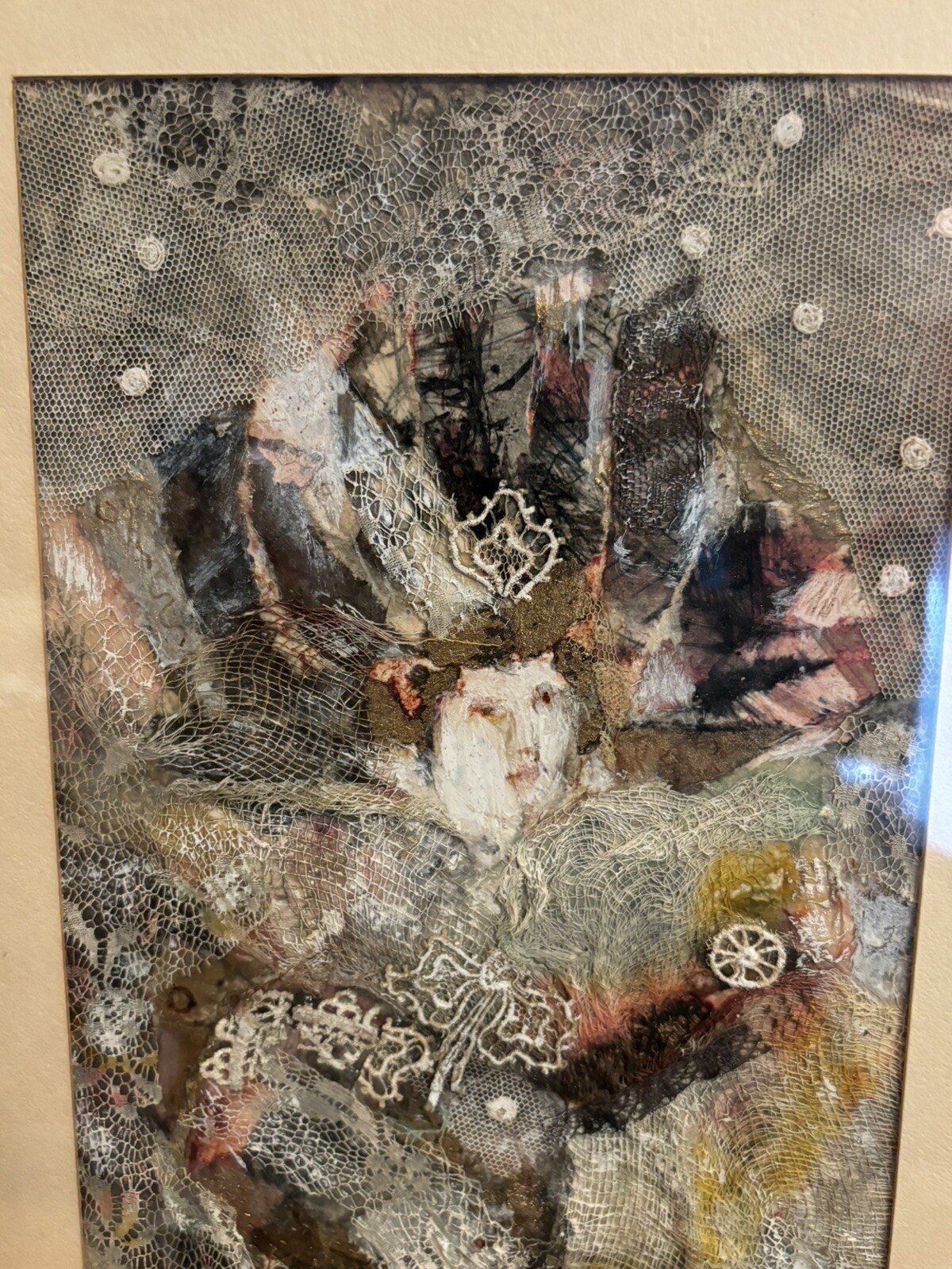 T. GAUGHAN ART Mummers Philadelphia beautiful mixed media Rare, Framed, Signed T. GAUGHAN ART Mummers Philadelphia beautiful mixed media Rare, Framed, Signed