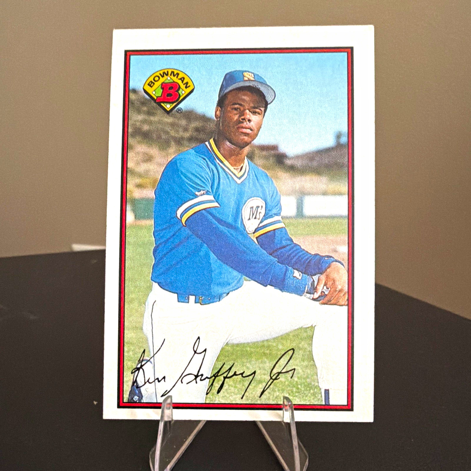 Bowman 1989 MLB Baseball - Rookie Ken Griffey Jr #220 Seattle Mariners