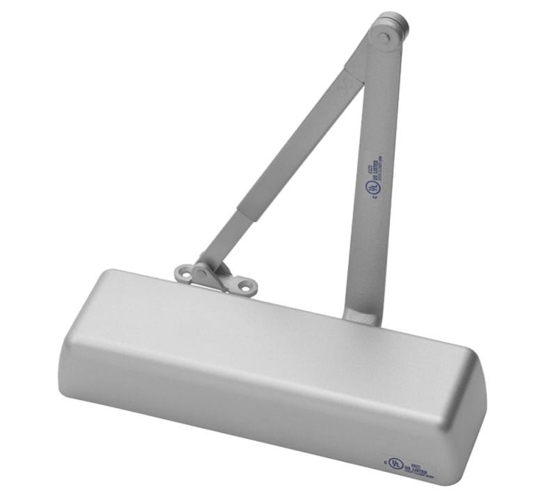 Yale Accentra 2701 689 Door Closer – Tri‑Pack, Aluminum, Adjustable 1–6