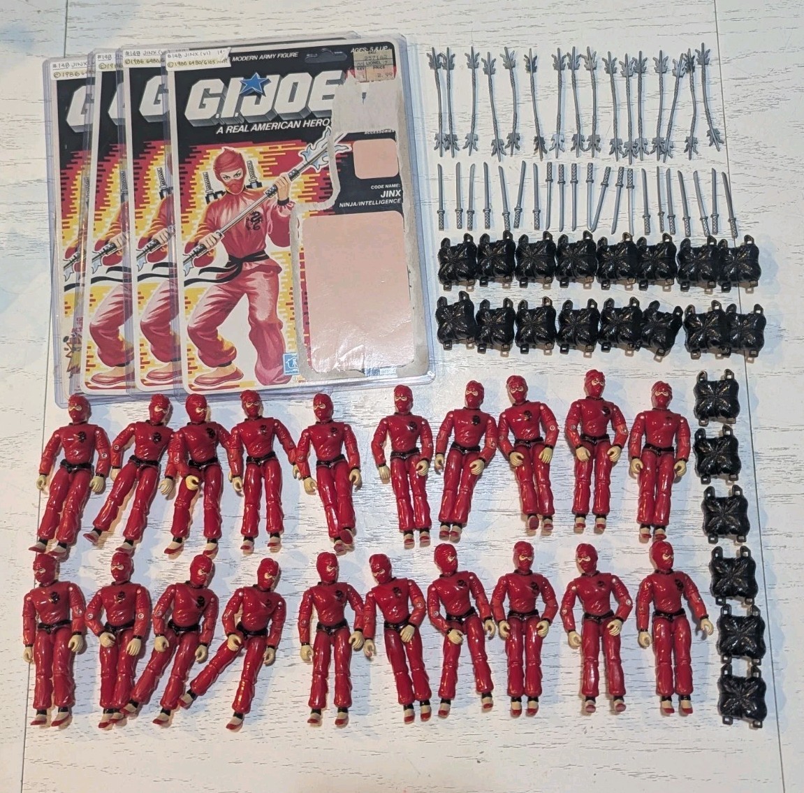 Vintage GI Joe 1987 Jinx ARMY HUGE JINX LOT Vintage GI Joe 1987 Jinx ARMY HUGE JINX LOT