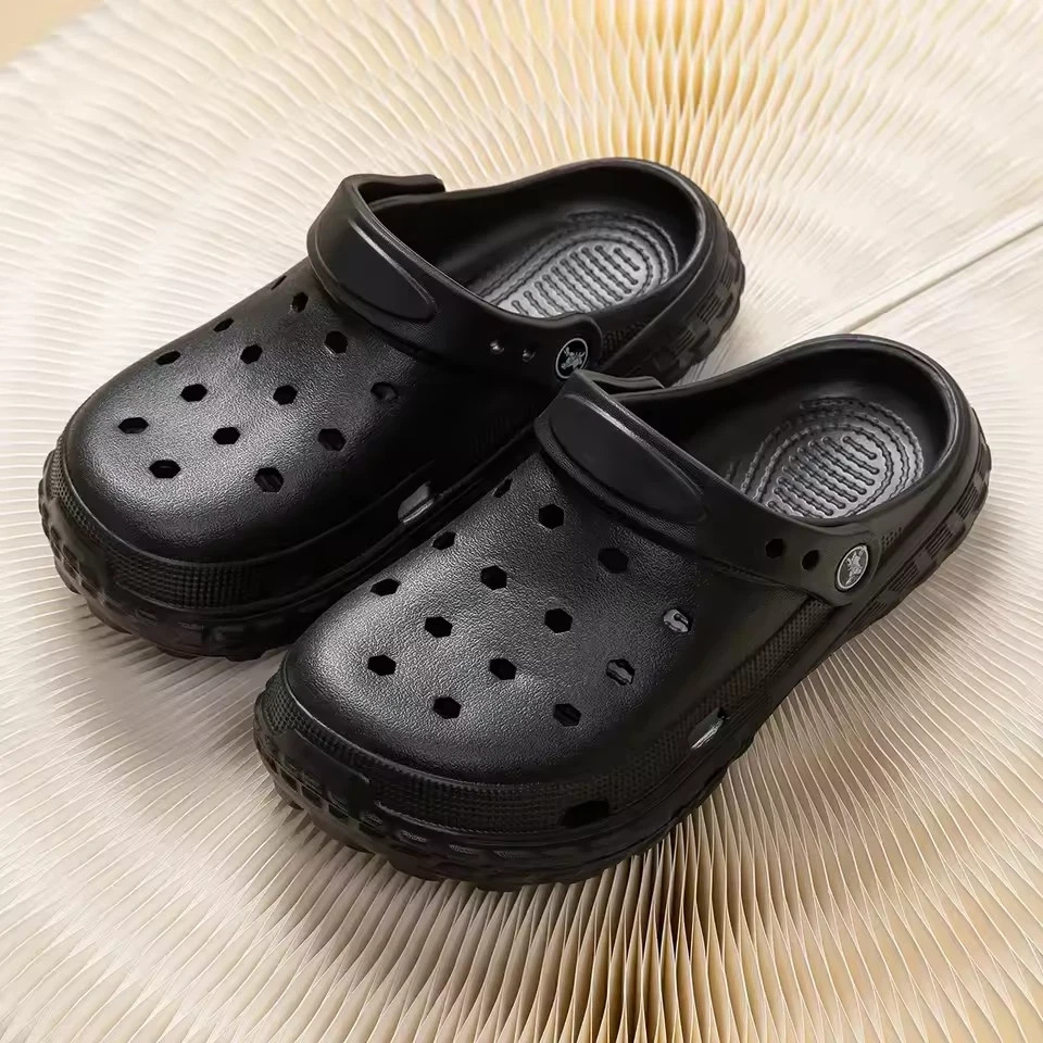 Crocs Classic Clog Black Unisex Men Women Shoes Slip On Water Friendly Sandals Crocs Classic Clog Black Unisex Men Women Shoes Slip On Water Friendly Sandals