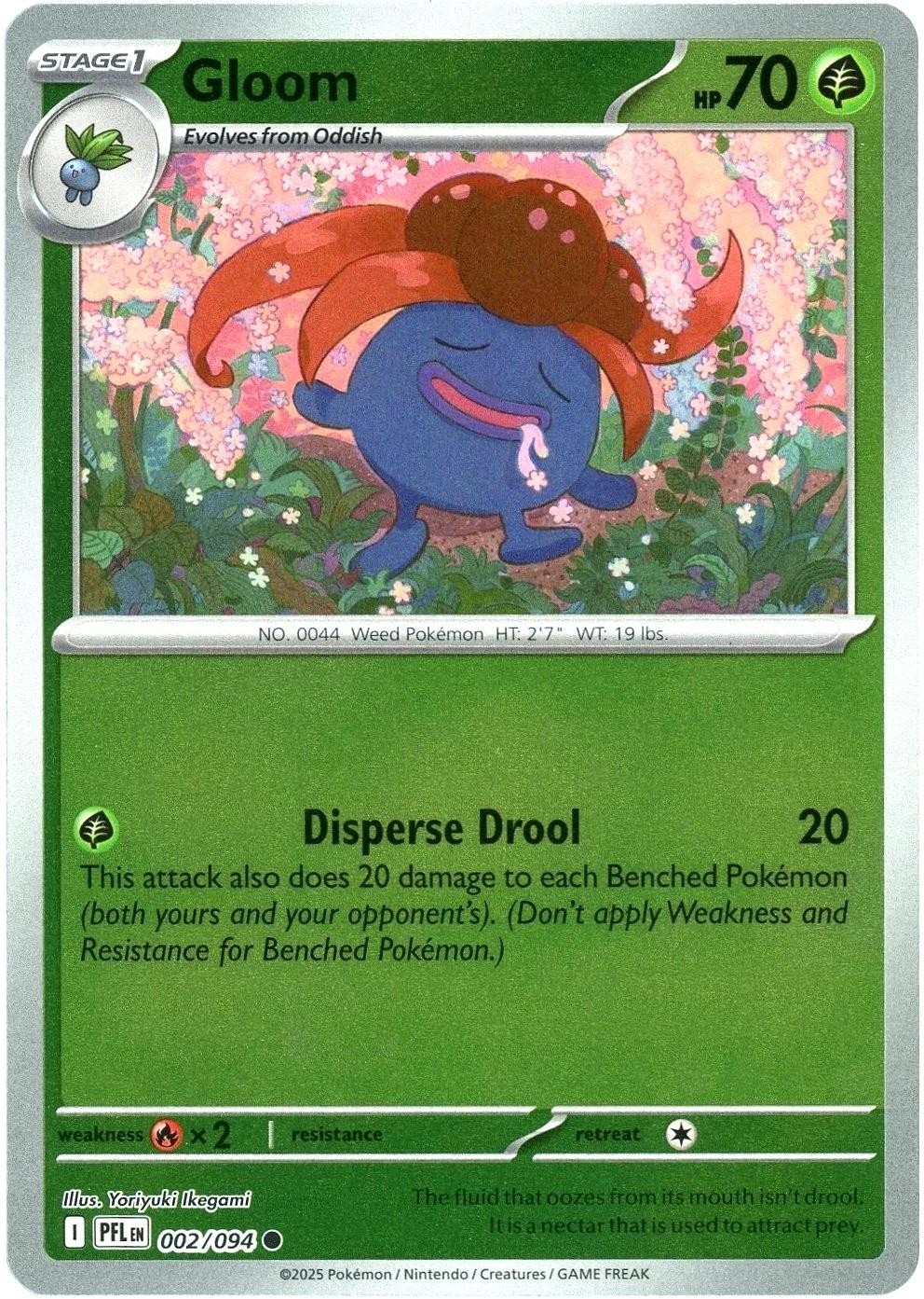 Gloom Reverse Holofoil [PFL - 002/094]