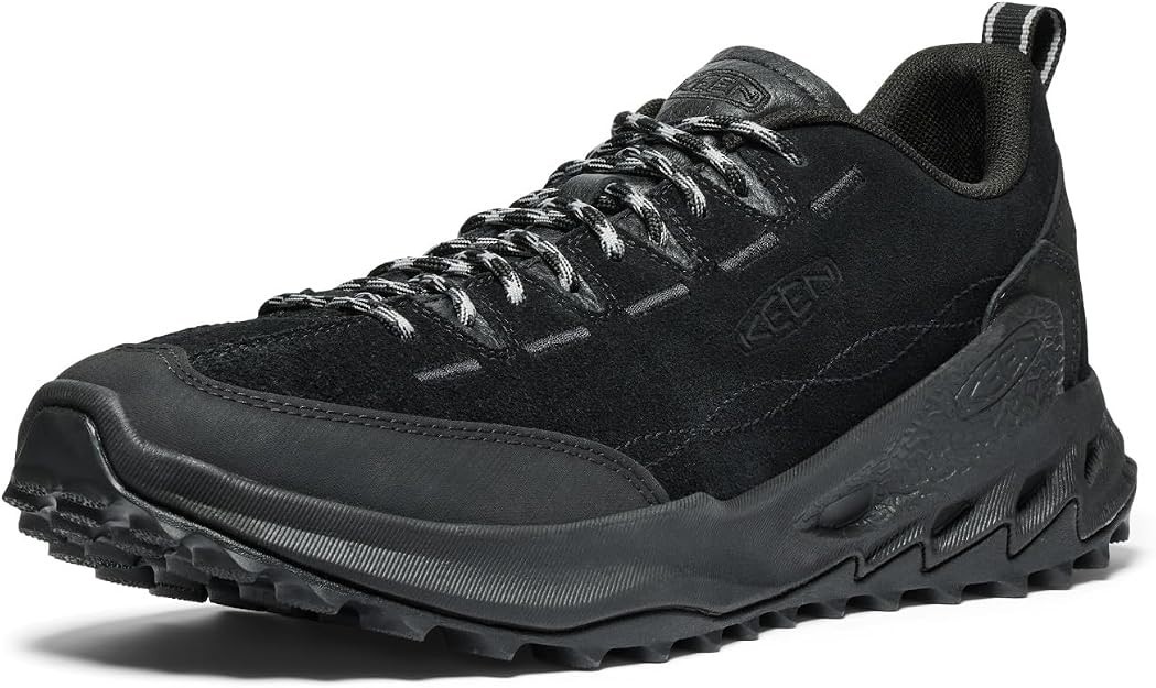 Keen Men\'s Jasper Zionic US 14 M Black Suede Hiking & Lifestyle Shoes 50% Off