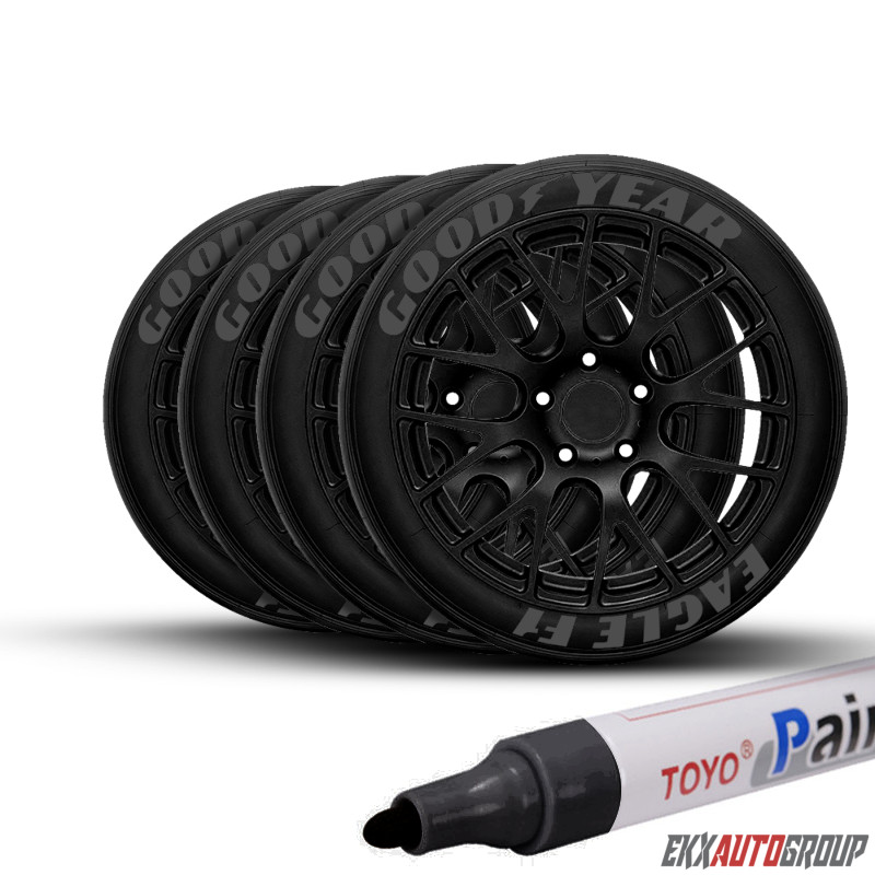 Tire Permanent Paint Marker Pen Car Tyre Rubber Universal Waterproof Oil Based