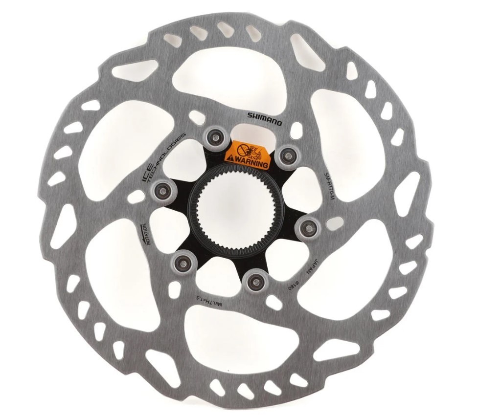 NEW Shimano SLX SM-RT70 Disc Brake Rotor - 180mm Center Lock - 