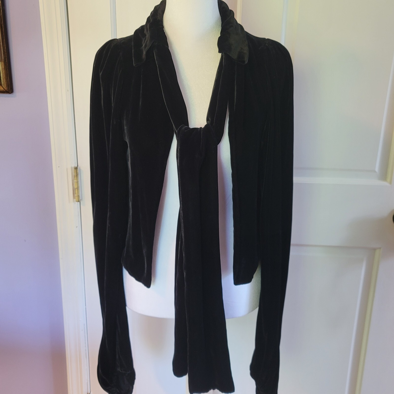Rare \'30\'s Eisenberg & Sons custom designed evening jacket by Irma Kirby