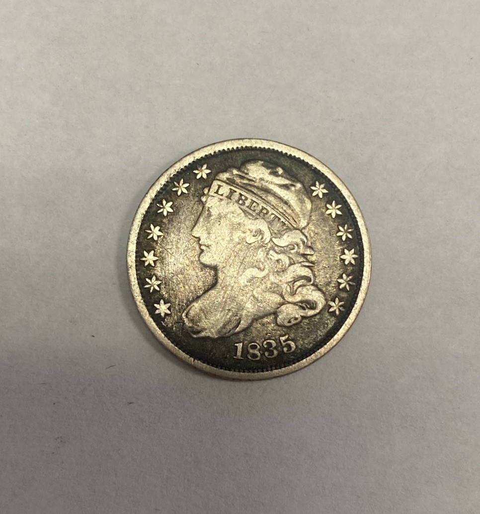 1835 U.S Silver Bust Dime**** Full Liberty