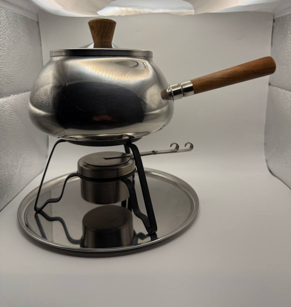 Vintage Gourmet International Fondue Set Japan Stainless Steel 4 Forks MCM