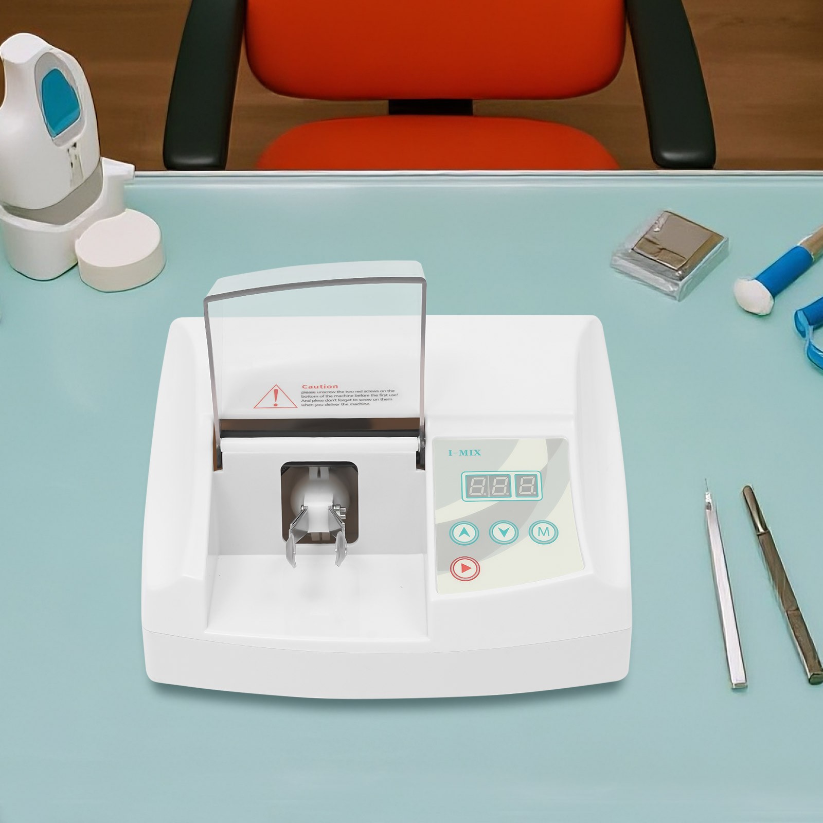 New 110V 35W Dental Lab Digital Amalgamator Amalgam Capsule Mixer Triturator USA