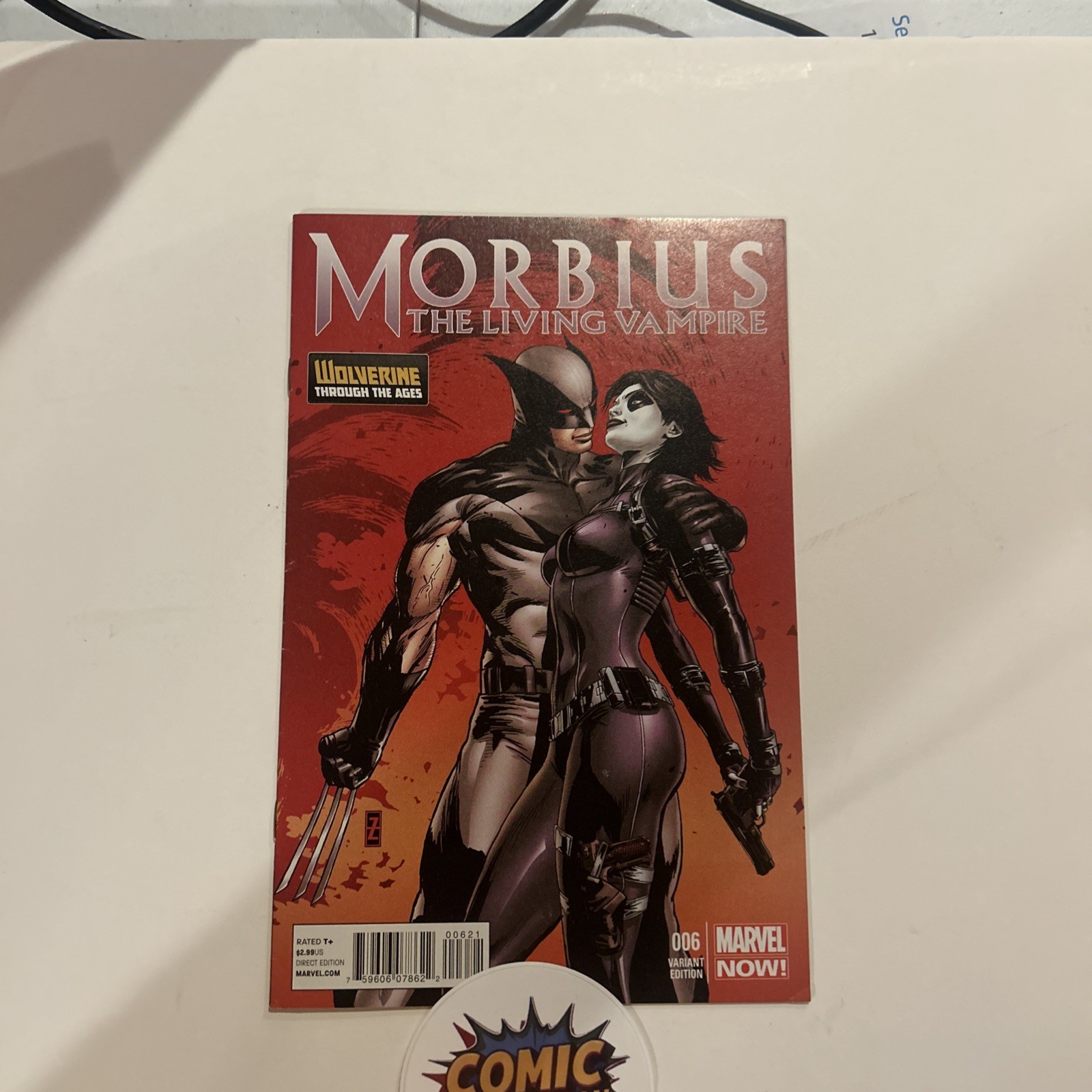 Morbius The Living Vampire #6 Variant Edition 1:20 Zircher Marvel, VF+/8.5, WP, 