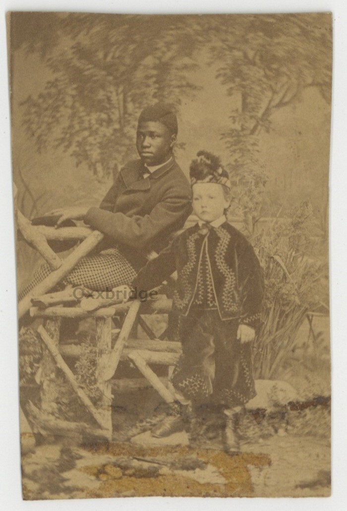 African American 1860 CDV Toronto Underground Railroad Civil War Interracial CA