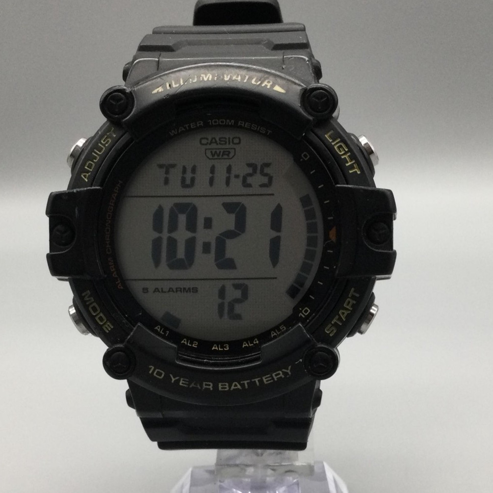 Casio AE-1500WH Illuminator Mens Watch 50mm Digital Sport 100M WR Day Date