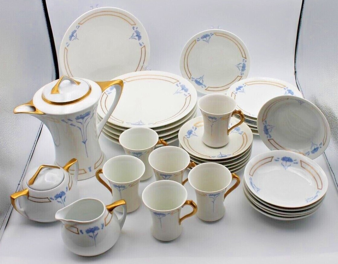 Antique Limoges Hand painted Fine Porcelain Early 1900's Assorted Lot of 35