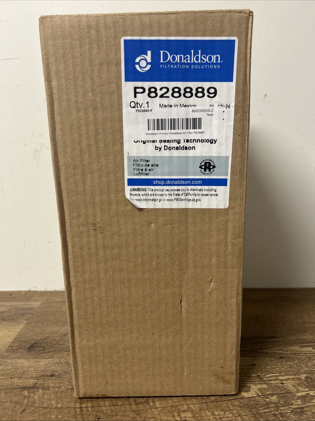 NEW ORIGINAL DONALDSON AIR FILTER P828889 NEW ORIGINAL DONALDSON AIR FILTER P828889