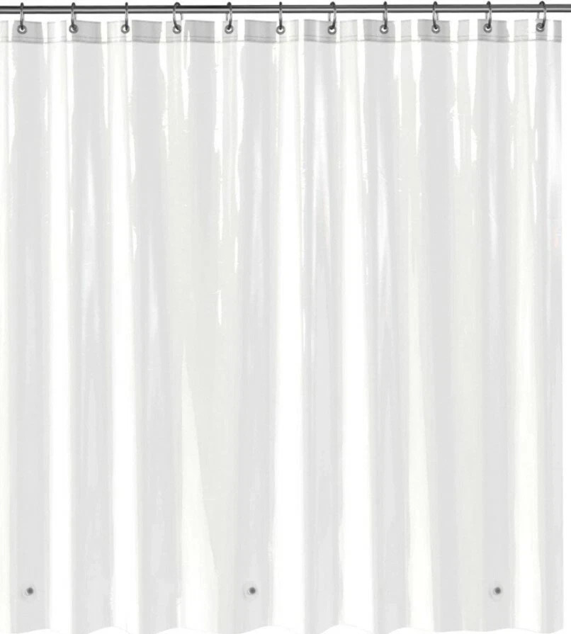 8 Guage Clear Shower Curtain Liner 72 by 72Inches Heavy Duty for Bathroom Shower 8 Guage Clear Shower Curtain Liner 72 by 72Inches Heavy Duty for Bathroom Shower