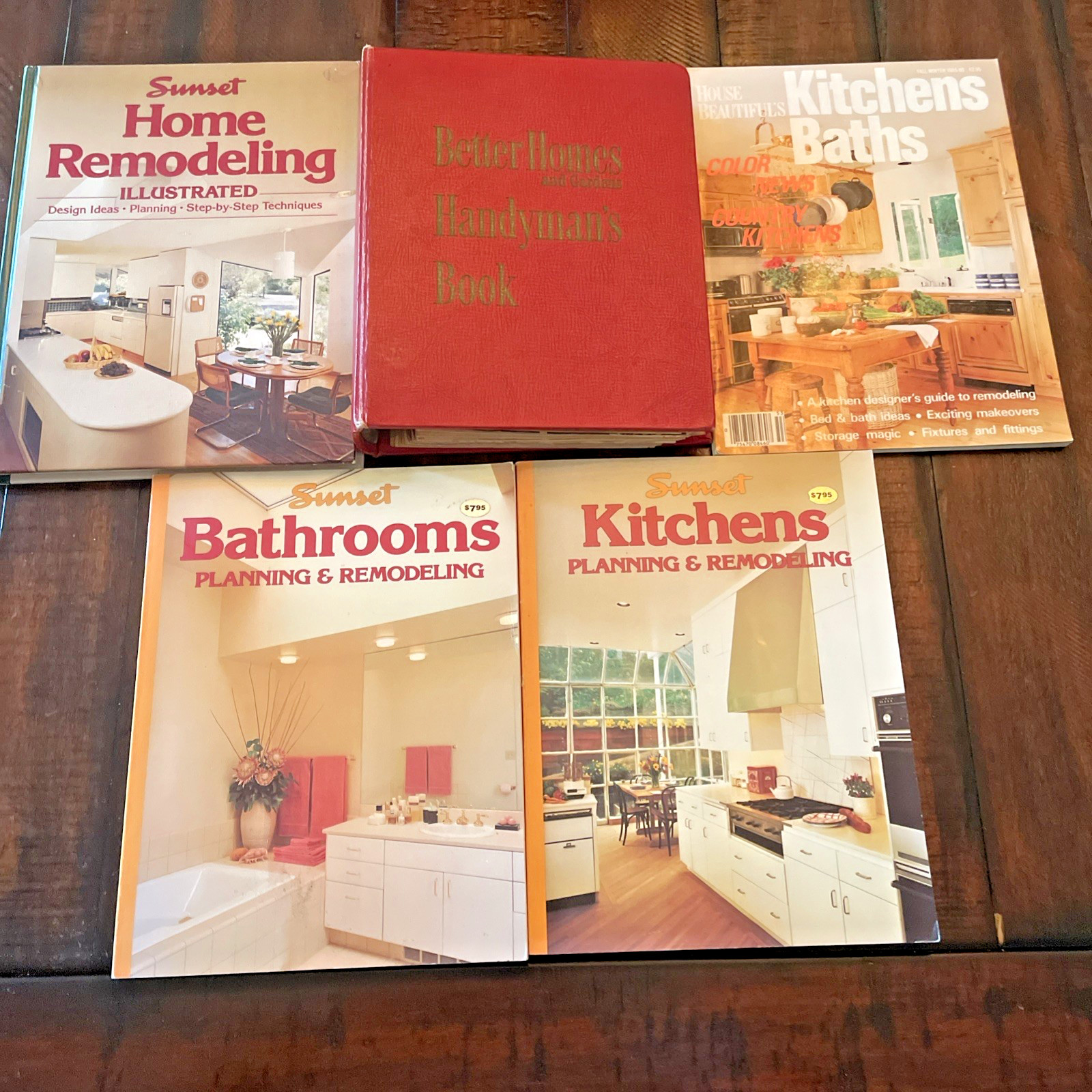 Vintage Sunset Bathrooms Kitchens Remodeling Handyman House Beautiful Lot of 5 Vintage Sunset Bathrooms Kitchens Remodeling Handyman House Beautiful Lot of 5