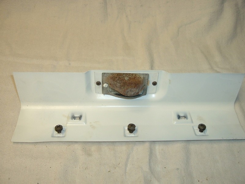 Vintage 1963 Ford Galaxie License Plate Brackett Vintage 1963 Ford Galaxie License Plate Brackett
