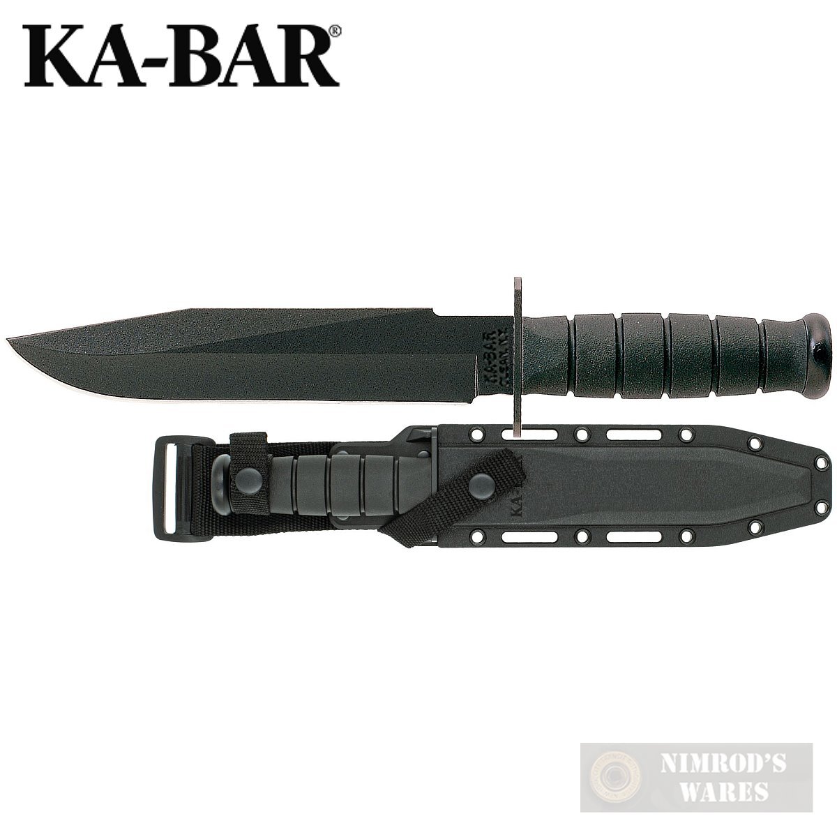 Ka-Bar FIGHTER KNIFE Straight Edge 8\