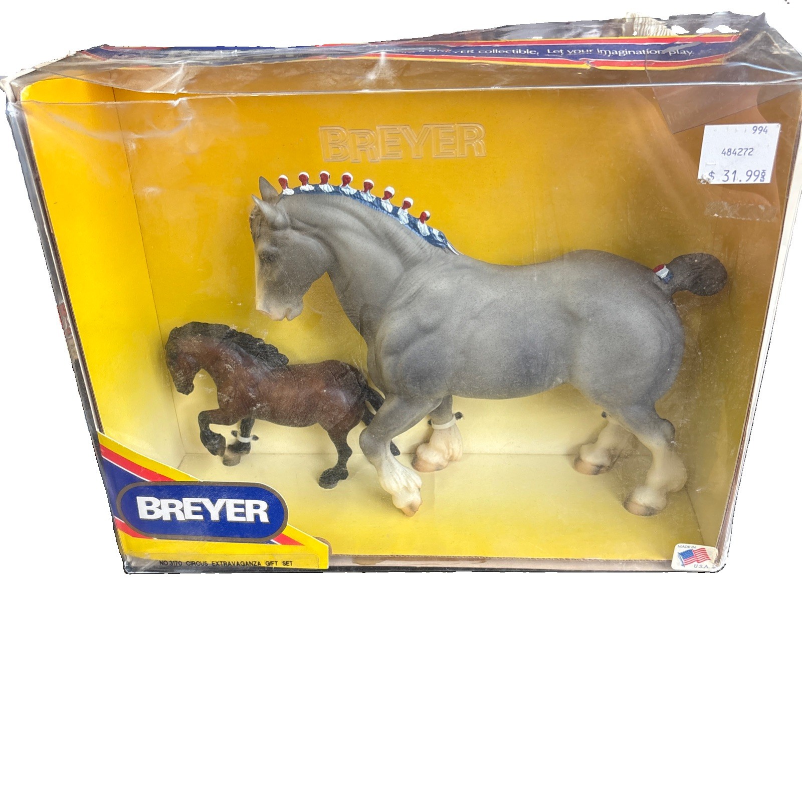 VTG Breyer Model Horse No. 3170 Circus Extravaganza Gift Set (In Original Box) VTG Breyer Model Horse No. 3170 Circus Extravaganza Gift Set (In Original Box)