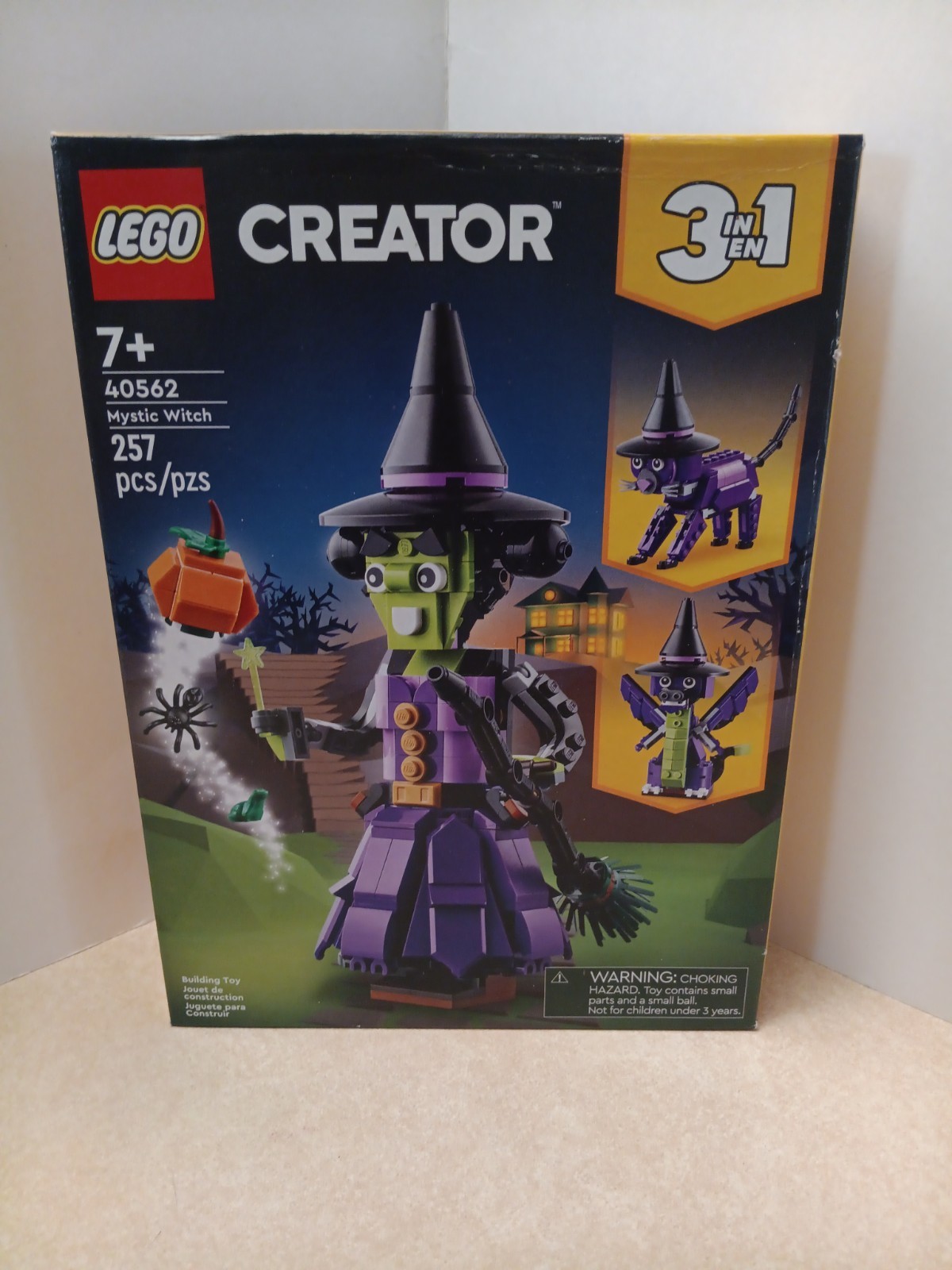 LEGO Creator 3 in 1 Mystic Witch 40562 Complete Set 257 pcs 7+ New In Box
