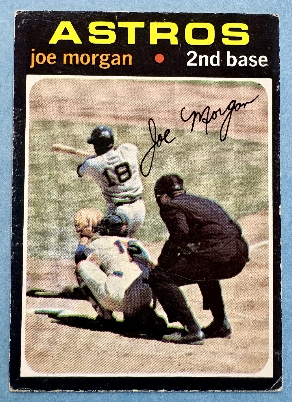 1971 Topps Joe Morgan #264 Houston Astros HOF Vintage - VG Black Border