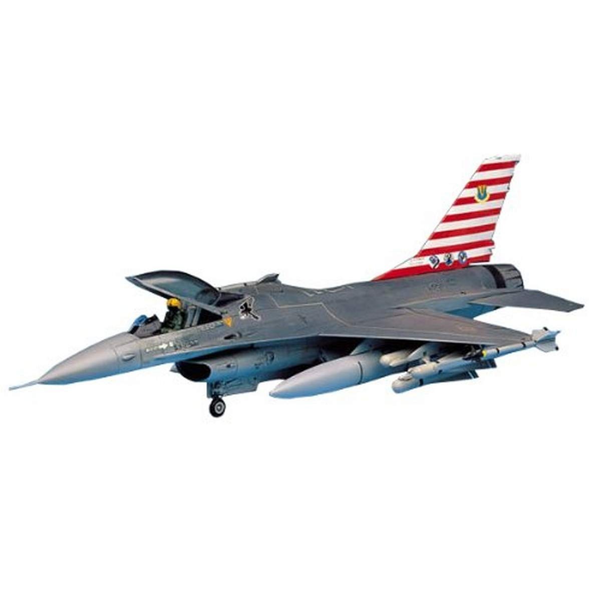 Academy F-16A/C Fighting Falcon,Aircraft, Gray Academy F-16A/C Fighting Falcon,Aircraft, Gray