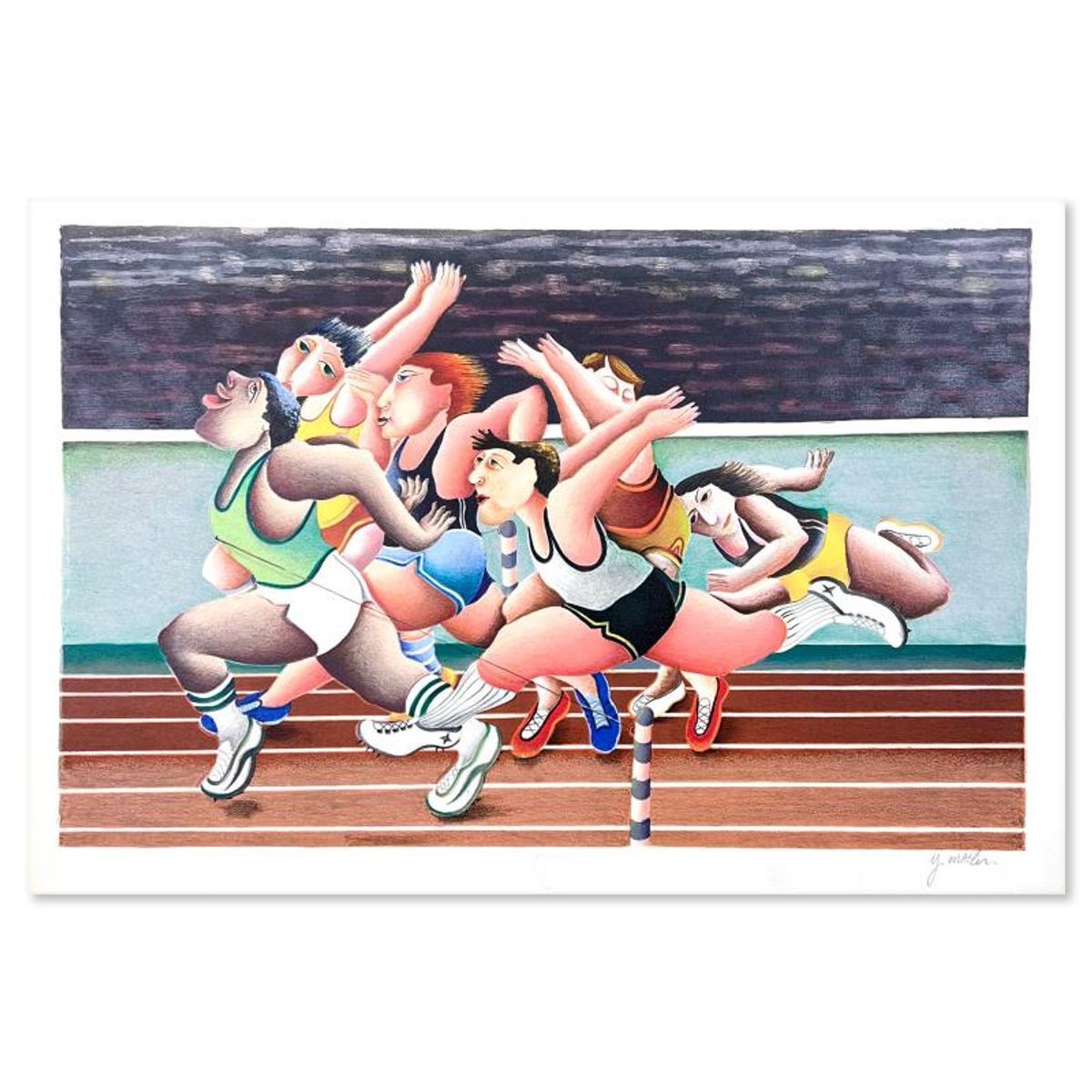 Yuval Mahler, Limited Edition Serigraph, Hand Signed and Numbered with Letter of