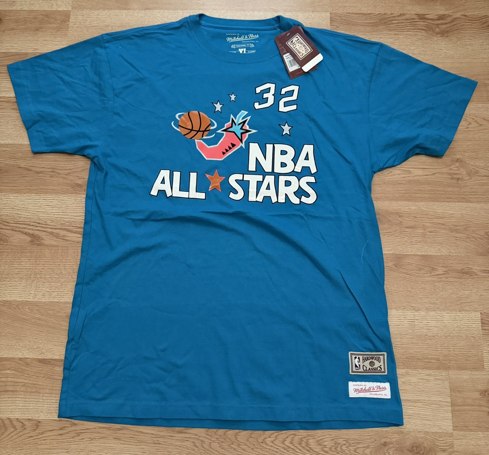 1996 NBA All-Stars Mitchell & Ness Hardwood Classics XL Shaquille O’Neal NWT 1996 NBA All-Stars Mitchell & Ness Hardwood Classics XL Shaquille O’Neal NWT