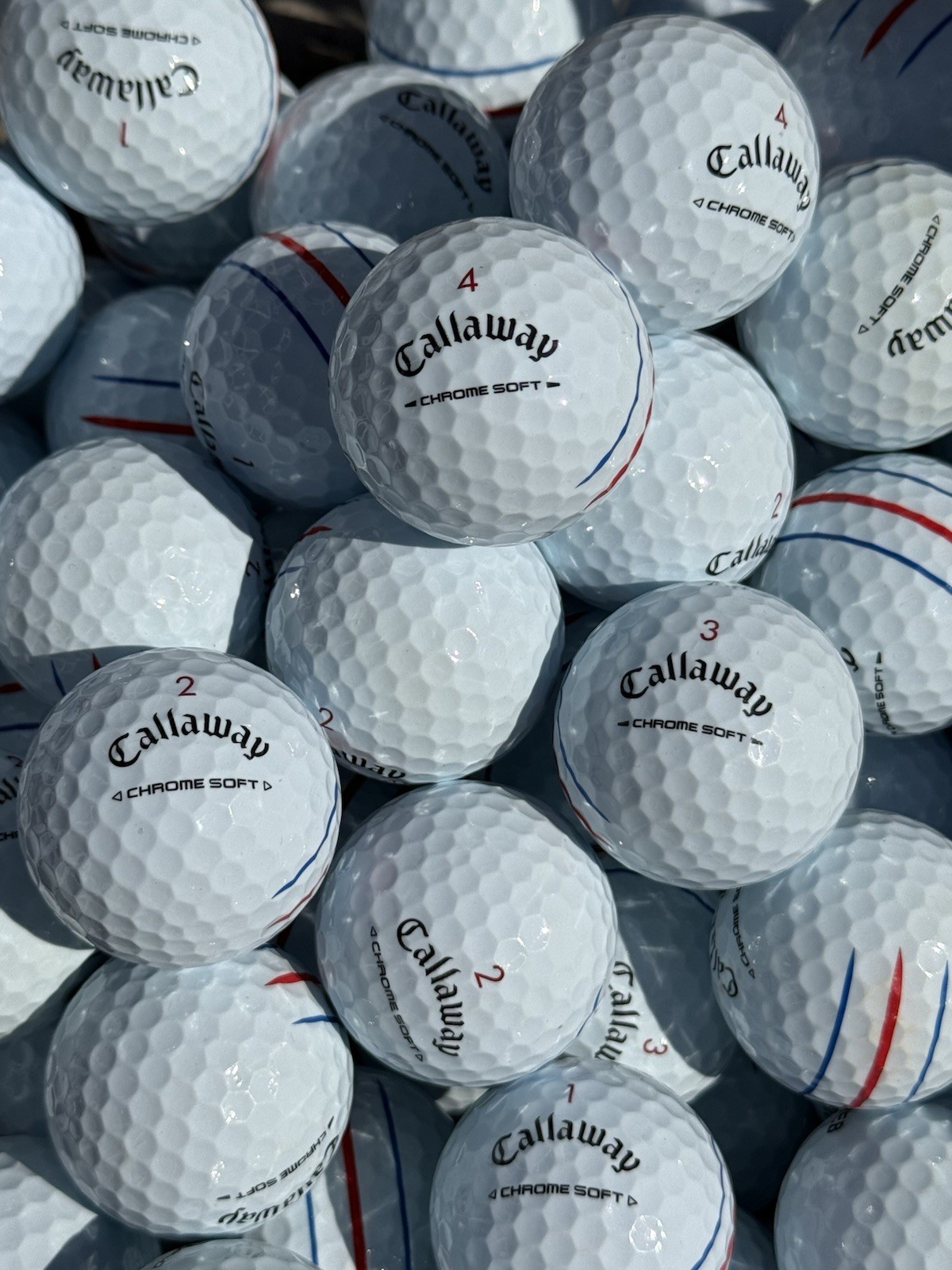 48 TRULY MINT 5A Callaway CHROME SOFT Triple Track 2024/2026 - 